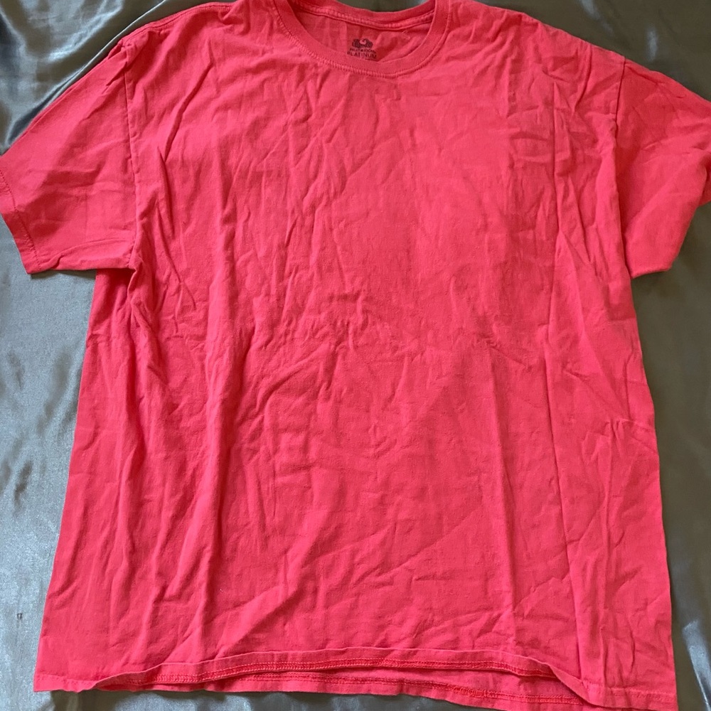 Fruit of the Loom hot pink XL shirt